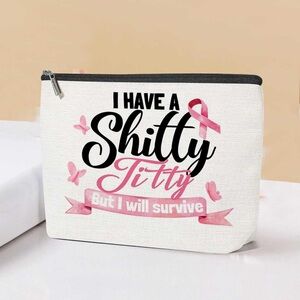 Inspirational Breast Cancer Awareness Pouch NIP